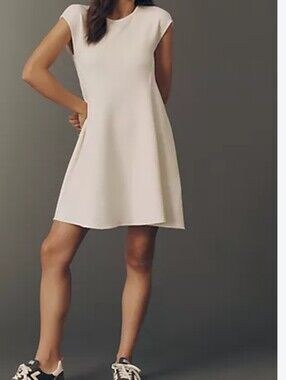 Daily Practice By Anthropologie Knot Dress *Cream * Medium * NWT